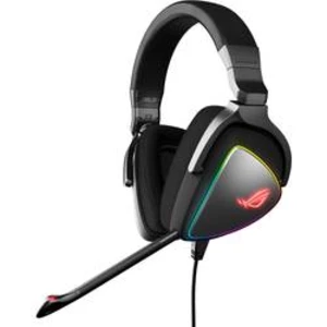 Asus ROG Delta herní headset na kabel přes uši, s USB, USB-C, černá