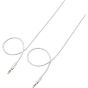 Jack audio kabel SpeaKa Professional SP-7870080, 0.50 m, bílá