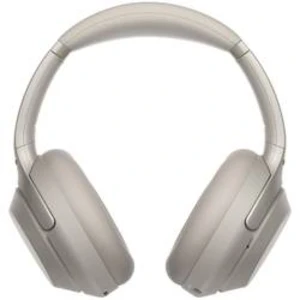 Bluetooth® cestovní sluchátka Over Ear Sony WH-1000XM3 WH1000XM3S.CE7, stříbrná