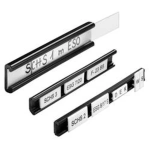 Device markers, MultiCard, 1000 x 8 mm, Polyamide 66, Colour: Black, Self-adhesive Weidmüller SCHS 2 SK F. ESGMnožství: 1 ks