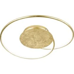 LED stropní svítidlo WOFI Opus 9422.01.15.8450, 16 W, Vnější Ø 45 cm, N/A, listová zelená (lesk)