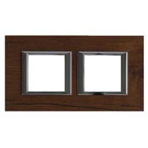 Legrand rám Axolute dřevo HA4802M2HLTK