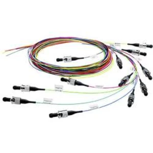 Optické vlákno kabel Telegärtner L00819A0060 [1x ST zástrčka - 1x kabel s otevřenými konci], 2.00 m, barevná