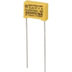 Odrušovací kondenzátor MKP-X2 TRU COMPONENTS MKP-X2 radiální, 0.01 µF, 275 V/AC,10 %, 10 mm, (d x š x v) 13 x 4 x 9 mm, 1 ks