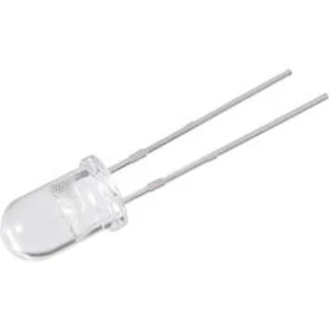 LED s vývody Everlight Opto 1363-2SUBC/C470/S400-A4, 10 mm, 10 °, 3200 mcd, modrá