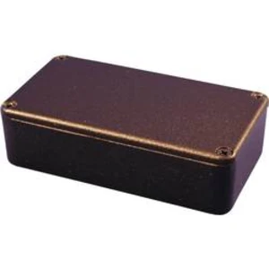 Univerzální pouzdro Hammond Electronics 1590BX2BK 1590BX2BK, 254 x 70 x 34.5 , hliník, černá (RAL 9005), 1 ks