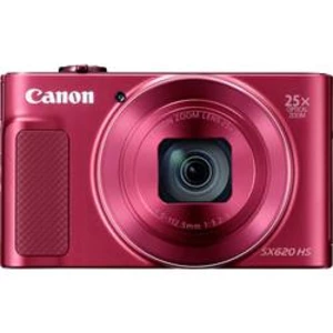 Digitální fotoaparát Canon PowerShot SX620HS, 20 Megapixel, Zoom (optický): 25 x, červená