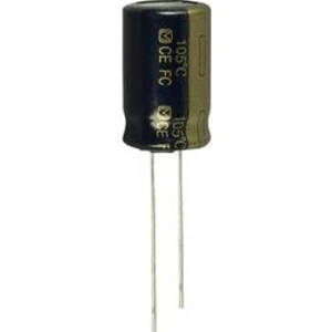 Elektrolytický kondenzátor Panasonic EEU-FC1J221S, radiální, 220 µF, 63 V, 20 %, 1 ks