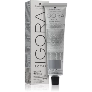 Schwarzkopf Professional IGORA Royal Absolutes SilverWhite tónující demi-permanentní barva na vlasy pro stříbrné a bílé vlasy odstín Dove Grey 60 ml