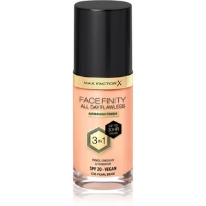 Max Factor Facefinity All Day Flawless dlouhotrvající make-up SPF 20 odstín 35 Pearl Beige 30 ml