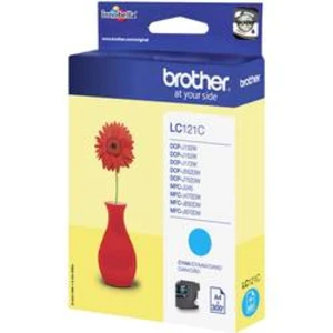 Brother Ink LC-121C originál azurová LC121C