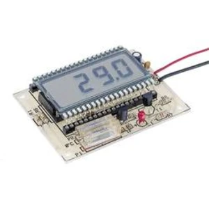 Digitální teploměr s LCD displejem, 9 - 12 V/DC, 1 mA, -50 až 150 °C