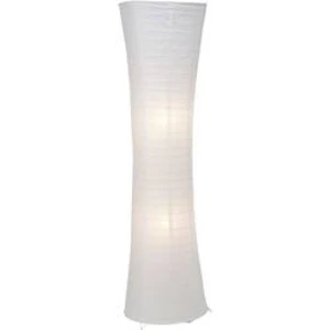 Stojací lampa E27 53 W Brilliant Becca 92961/05 bílá