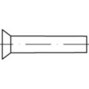 Zápustné nýty Toolcraft, DIN 661, 500 ks, 5 x 25 mm