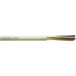 Řídicí kabel Faber Kabel LIYY (030244), PVC, 7 mm, 250 V, šedá, 1 m