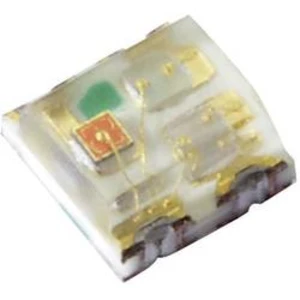 SMD LED Kingbright, KPTF-1616RGBC-13, 20 mA, 2,2 V, 120 °, 360 mcd, červená/zelená/modrá