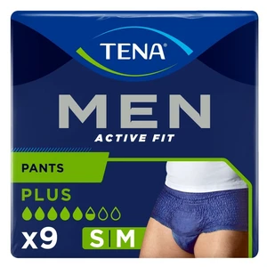 TENA Men pants plus inkontinenční kalhotky velikost M 9 kusů