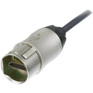 HDMI kabel Neutrik [1x HDMI zástrčka - 1x HDMI zástrčka] niklová 3.00 m