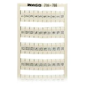 Karty pro označení, WAGO 209-766, 5 ks