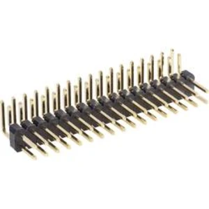 Pinová lišta (standardní) BKL Electronic 10120539, řádky 2, kontakty na řádek 20, 1 ks