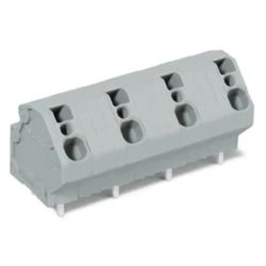 Pružinová svorkovnice WAGO 745-3259, 4.00 mm², Pólů 9, šedá, 24 ks