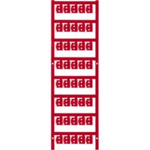Conductor markers, MultiCard, 12 x 5,8 mm, Polyamide 66, Colour: Red Weidmüller Počet markerů: 200 SFC 0/12 NEUTRAL RTMnožství: 200 ks
