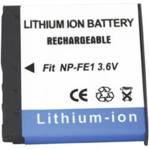 Náhradní baterie pro kamery Conrad Energy NP-FE1, 3,6 V, 450 mAh