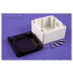 Univerzální pouzdro Hammond Electronics 1554E2GYSL 1554E2GYSL, 90 x 90 x 60 , polykarbonát, šedá, 1 ks