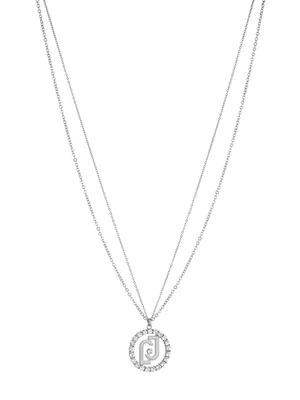 Liu Jo Módní ocelový náhrdelník Linea Logo LJ1575
