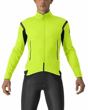 Castelli Perfetto RoS 2 Jacket Electric Lime/Dark Gray 2XL Bunda Cyklo-Bunda, vesta