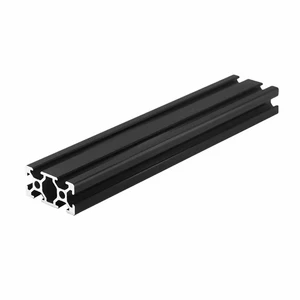 iMetrx® 5Pcs 2040 Black Anodized 1000mm 2040 Aluminum Profile Extrusion Frame for CNC Laser Engraving Machine 3D Printer
