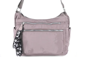 Dámská kabelka crossbody - tmavě béžová