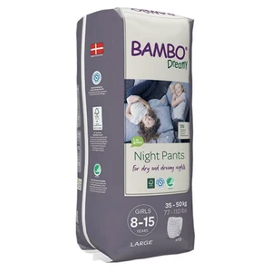 BAMBO Dreamy Night Pants 8 až 15 let Girl 35-50 kg 10 ks