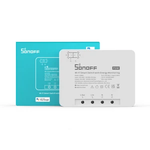 SONOFF POW R3 25A Power Metering WiFi Smart Switch Overload Protection Energy Saving Track on eWeLink Voice Control via