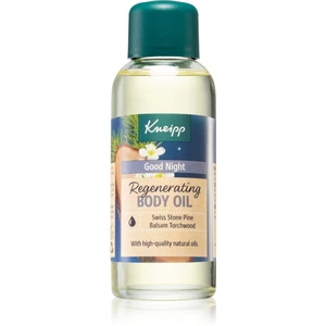 Kneipp Good Night tělový olej na noc Swiss Stone Pine & Balsam Torchwood 100 ml