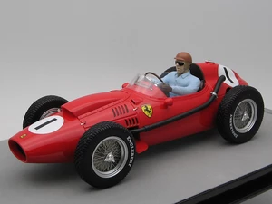 Ferrari Dino 246 1 Peter Collins Winner "Formula One F1 England GP" (1958) with Driver Figure "Mythos Series" Limited Edition to 75 pieces Worldwide