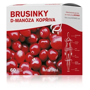 NEFDESANTÉ Brusinky d-manóza kopřiva 60 tablet