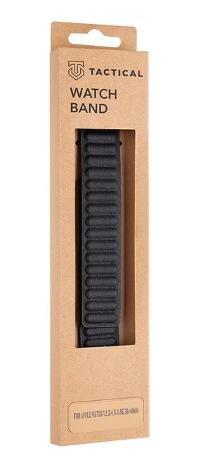 Kožený řemínek Tactical 723 Loop pro Apple Watch 38mm/40mm, black