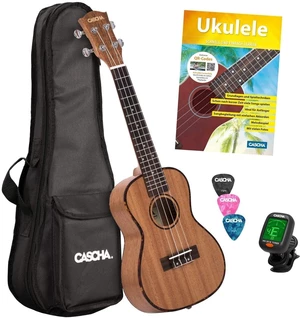 Cascha HH 2036 Premium Ukelele de concierto Natural