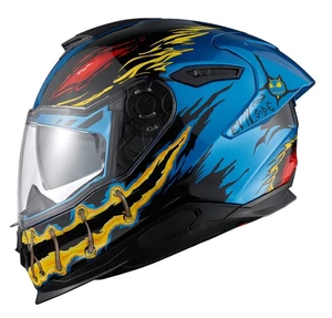 Nexx Y.100R Night Rider Sky Blue L Casque