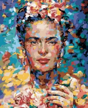 Zuty Malování podle čísel Frida