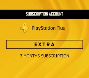 PlayStation Plus Extra 3 Months Subscription ACCOUNT