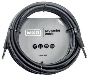Dunlop MXR DCIX10 PRO Čierna 3 m Rovný - Rovný Nástrojový kábel