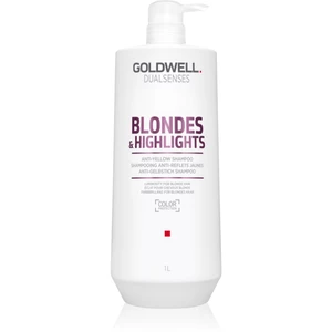 Goldwell Dualsenses Blondes & Highlights šampón pre blond vlasy neutralizujúci žlté tóny 1000 ml