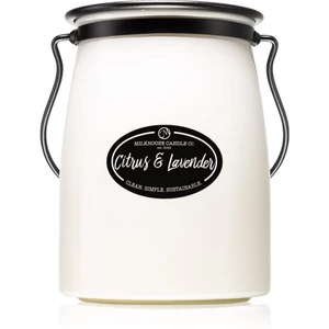 Milkhouse Candle Co. Creamery Citrus & Lavender vonná svíčka Butter Jar 624 g