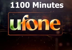 Ufone 1100 Minutes Talktime Mobile Top-up PK