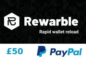 Rewarble PayPal £50 Gift Card UK