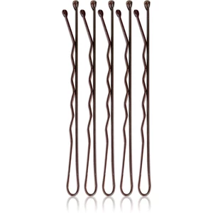 Brushworks Bobby Pins pinetky do vlasov odtieň Brown 50 ks