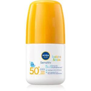 Nivea Sun Sensitiv detské mlieko na opaľovanie roll-on SPF 50+ 50 ml