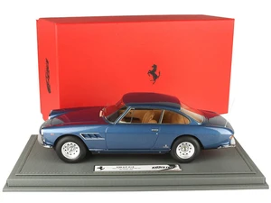 Ferrari 330 GT 22 S/N 7161 GT Blue Metallic "Personal Car of Enzo Ferrari" with DISPLAY CASE Limited Edition to 200 pieces Worldwide 1/18 Model Car b